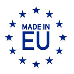 Conçu en Europe : adapté aux exigences européennes.