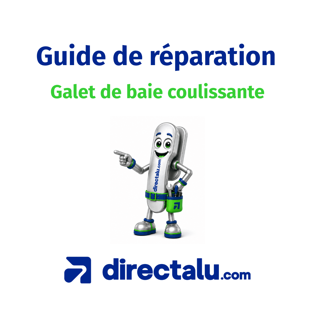 Comment identifier un galet de baie coulissante sans référence ?