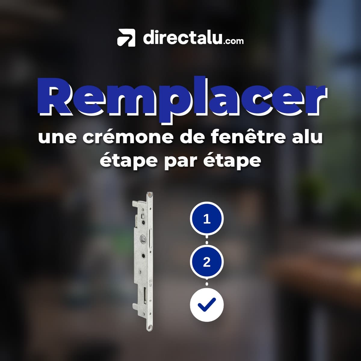 Wie man ein Alu-Fenster Cremon Schritt für Schritt ersetzt