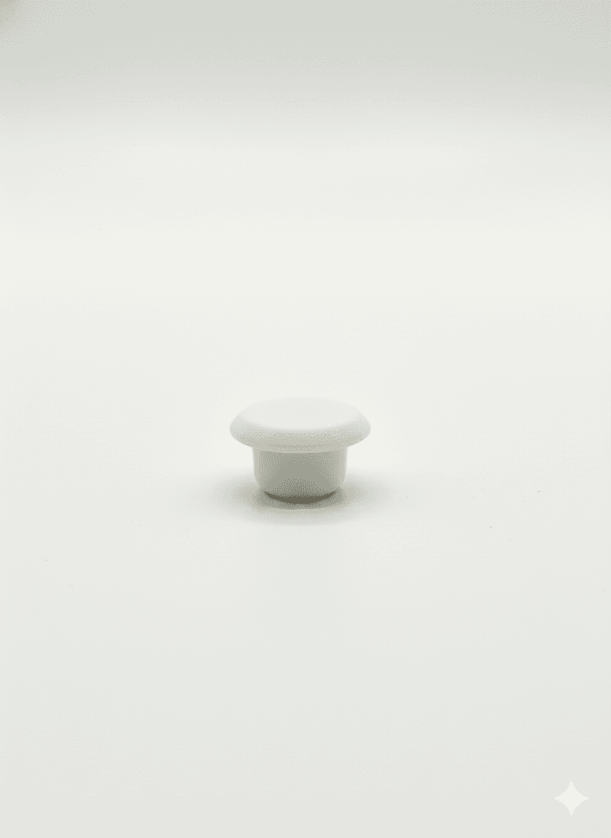 10 mm Rubber Caps – White Pervedant – Aluminium Joinery | Ref. BPB010