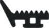 Sliding Sealing Gasket for Exterior Glazing EPDM Pervedant – Aluminium Joinery | Ref. P1000-100-E1