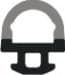 Pervedant EPDM Co-extruded Sealing Gasket – Aluminium Joinery | Ref. P1228-10-ES