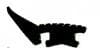 Sliding sealing gasket for glazing EPDM – Black Pervedant – aluminum joinery | Ref. P706-100-E1