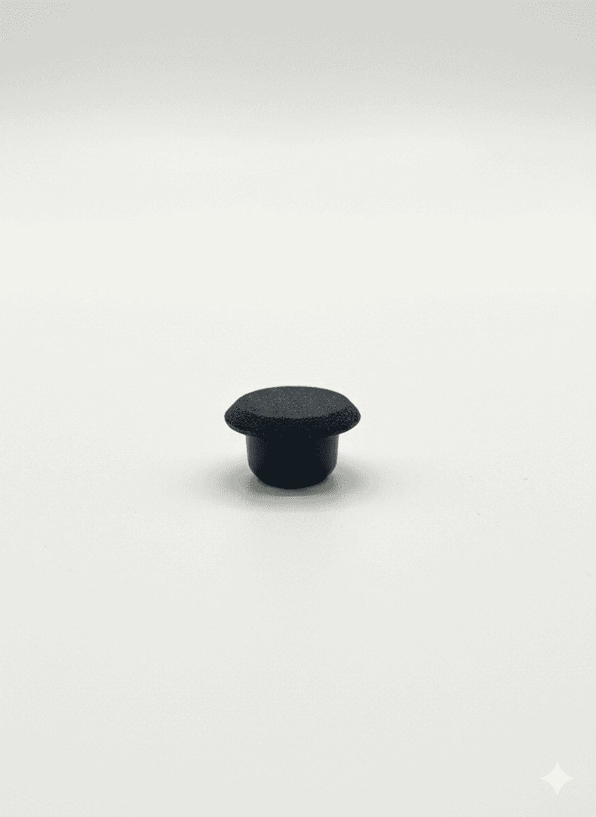 10 mm Rubber or PVC Caps – Black Pervedant – Aluminium Joinery | Ref. PPB010