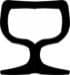 Sliding sealing gasket for shutters with rigid base – Black Pervedant – aluminium joinery | Ref. PTP-120-6.7