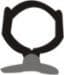 Sliding sealing gasket rigid base TPE – Black Pervedant – aluminum joinery | Ref. PTP-52-5.5