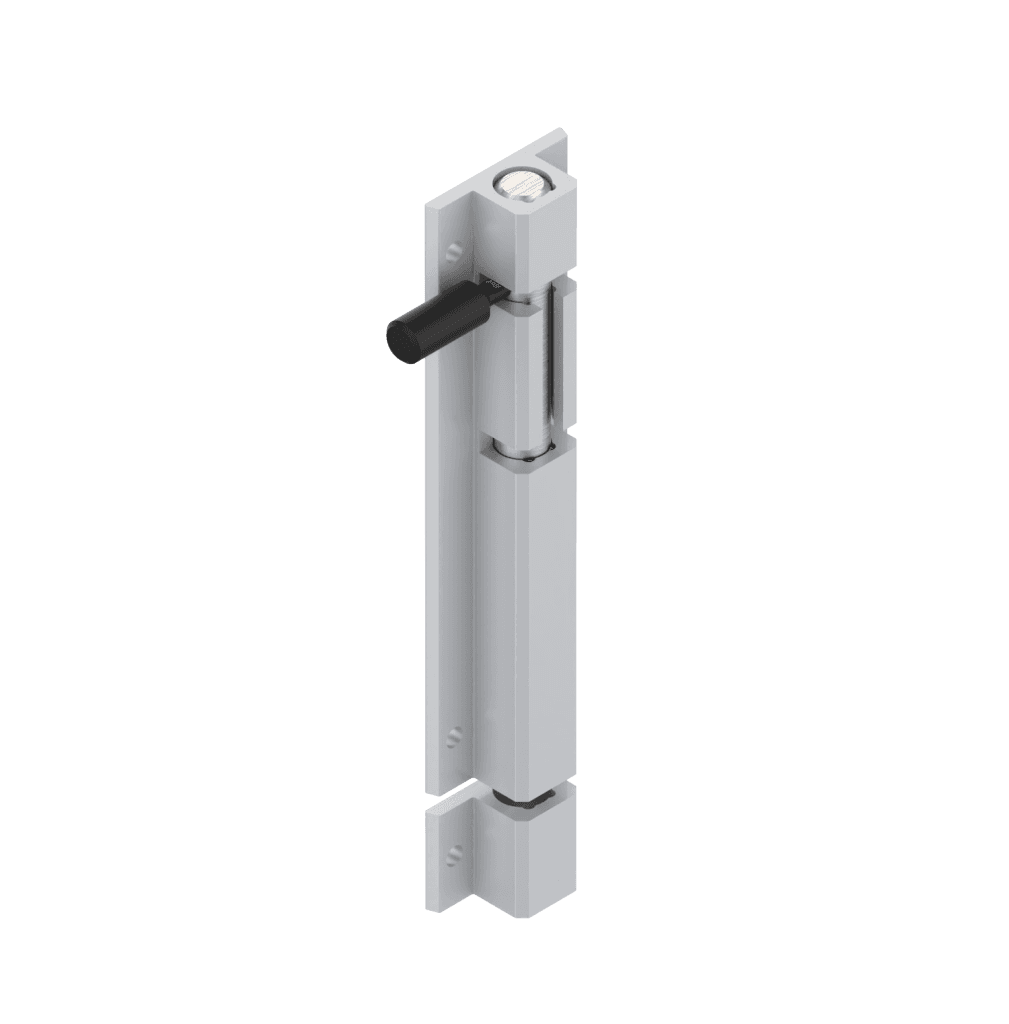 ALMA 201-750 Round Bolt Latch for Aluminium Door and Window – Length 750 mm