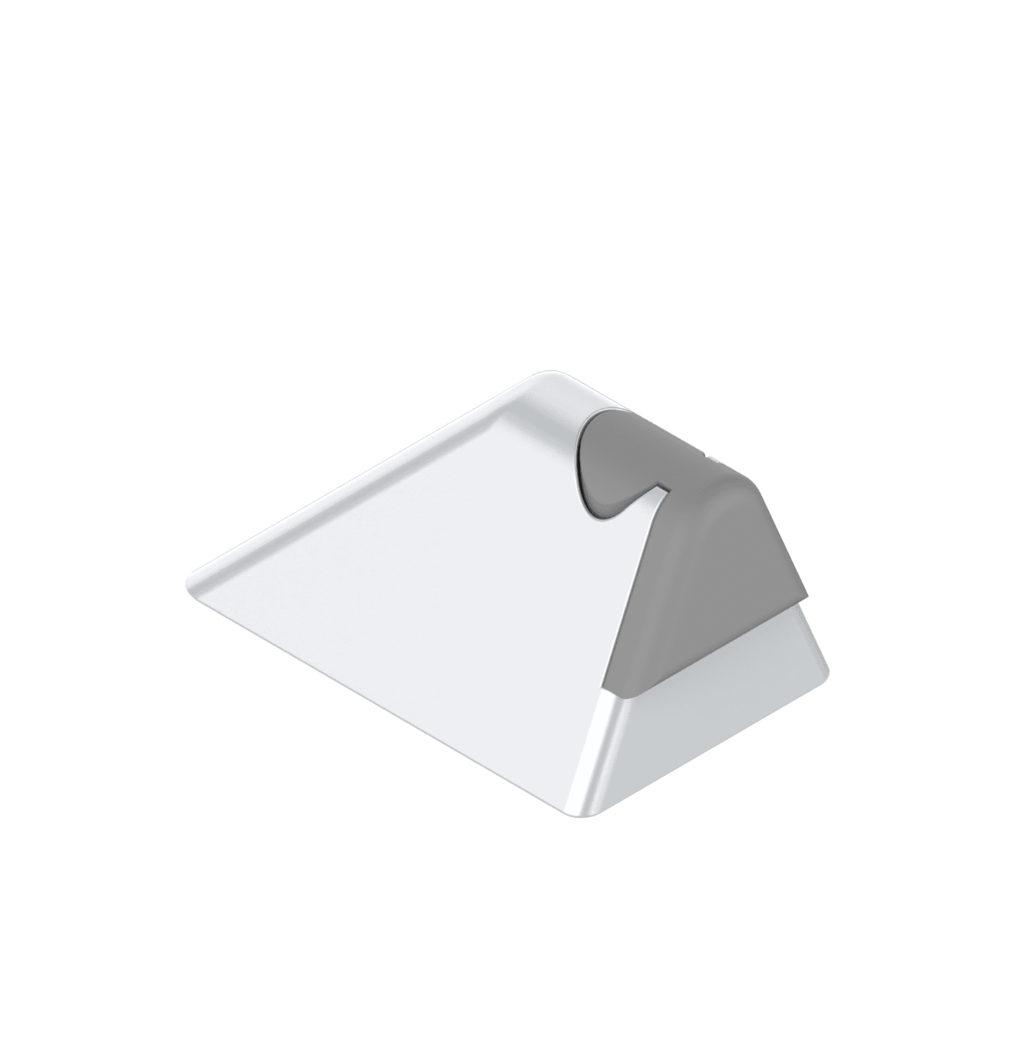 ALMA 840G Stop for Aluminum Sliding Door – Opening Limiter, Height 25 mm, Invisible Fixing