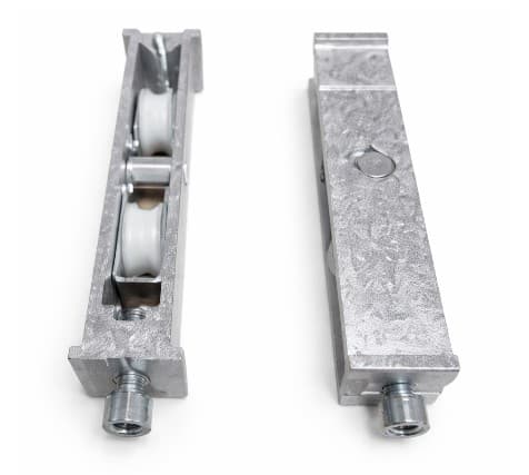 Chariot Double Réglable pour coulissant aluminium STEP Arcadia série 710 – roulette de remplacement DR0044 – prix pour 1 chariot