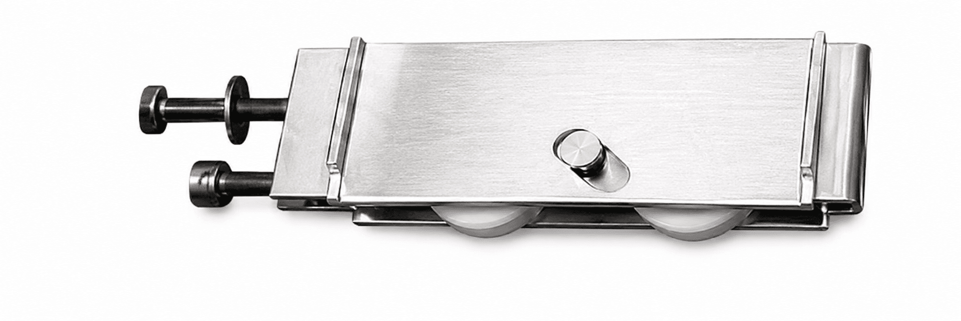 Chariot Double Réglable pour coulissant aluminium Alunion Pechiney série 30 Traverse Sans Alvéovis – roulette de remplacement DR0002 – prix pour 1 chariot