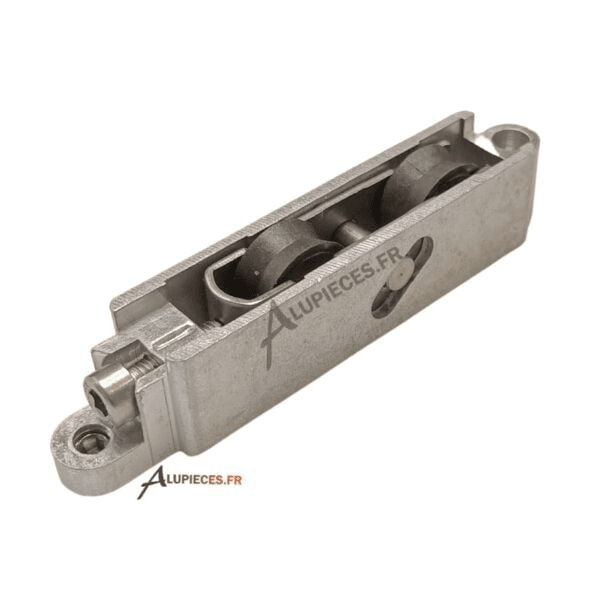 Chariot Double Réglable pour coulissant aluminium Hueck série 80 Portefeuille – roulette de remplacement DR0026 – prix pour 1 chariot