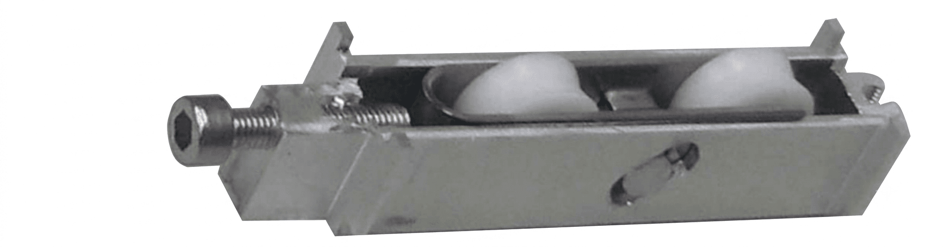Chariot Double Réglable pour coulissant aluminium Schuco série 80 – roulette de remplacement DR0067 – prix pour 1 chariot