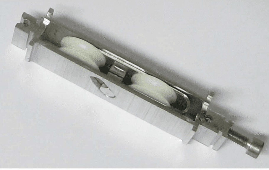 Chariot Double Réglable pour coulissant aluminium Schuco série S 24 N – roulette de remplacement DR0137 – prix pour 1 chariot