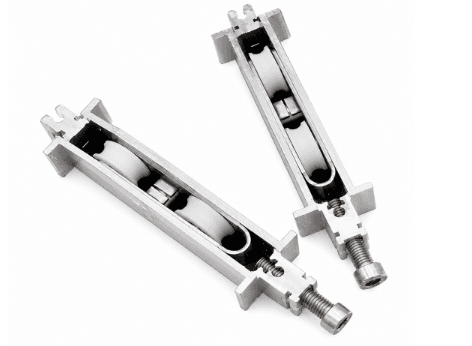 Adjustable Double Trolley for SMS Series 35000 Aluminum Sliding Door – Replacement Wheel DR0172 – Price for 1 Trolley