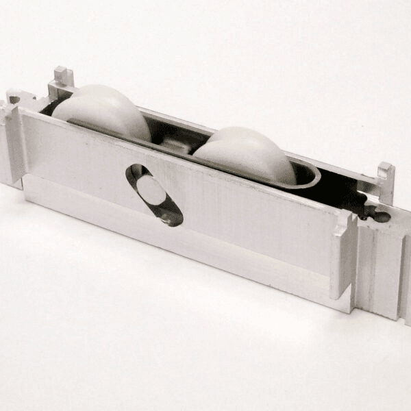 Adjustable Double Trolley for Wicona aluminum sliding door series Wic 23/59 413 – replacement wheel DR0421 – price for 1 trolley